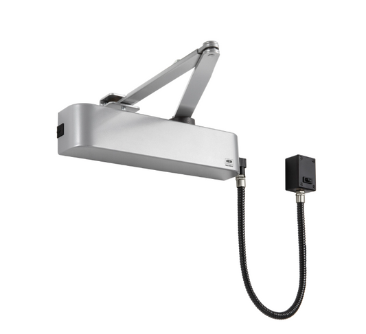 Union CE4F-E Electromagnetic Door Closer CE Closer EN4 Hold Open & Free Swing Option