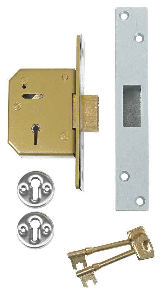 Union(Chubb) 3G115 BS 5 Lever Mortice Deadlock c/w Box Keep