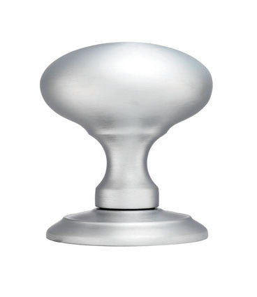 Carlisle AC055 Large Centre Door Knob Satin Chrome