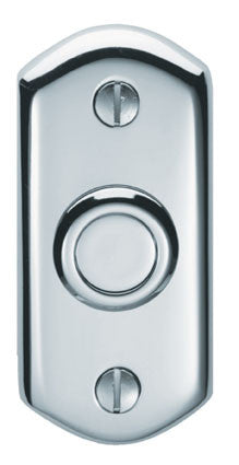 Carlisle AQ31 Satin Chrome Victorian Bell Push 