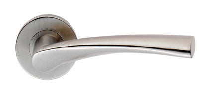 Eurospec Steelworx CSL1121 Grade304 Satin Stainless Steel Lever On Rose