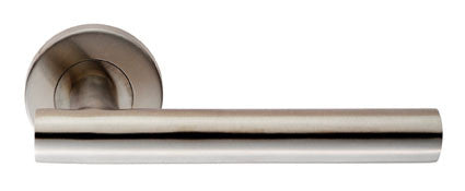 Eurospec Steelworx CSL1194 Straight T Grade304 Stainless Steel Lever On Rose