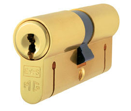 Eurospec Anti Snap Security Cylinder Brass Key & Key