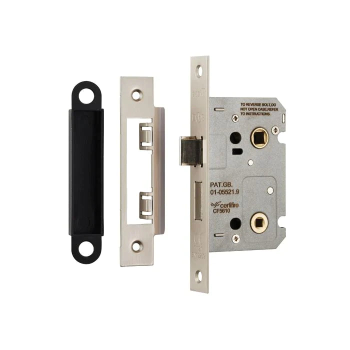 Carlisle Serozetta SZR011 Diece Lever On Keyhole Plate Polished Nickel