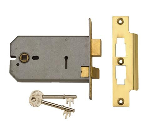 Union 2077 Horizontal Mortice 3 Lever Sashlock 