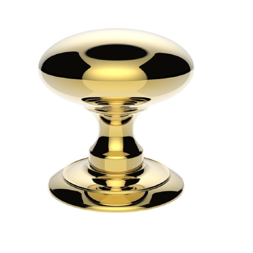 Carlisle AC055 Large Centre Door Knob Brass