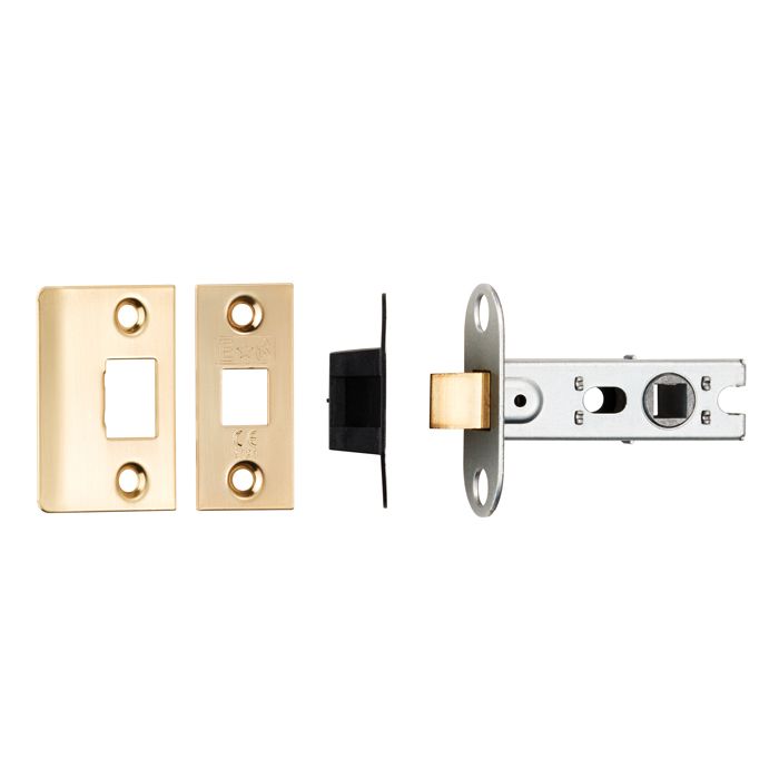 Eurospec Easi T BTL2 2.5" Tubular Latch CE Certified - Finishes Range