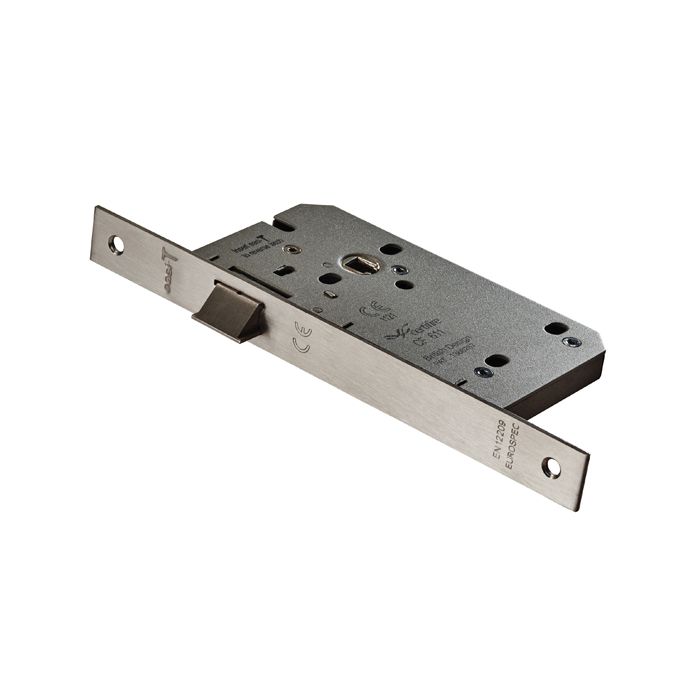 Eurospec DLE0055L 55mm DIN Latch Case Square Forend CE Certified