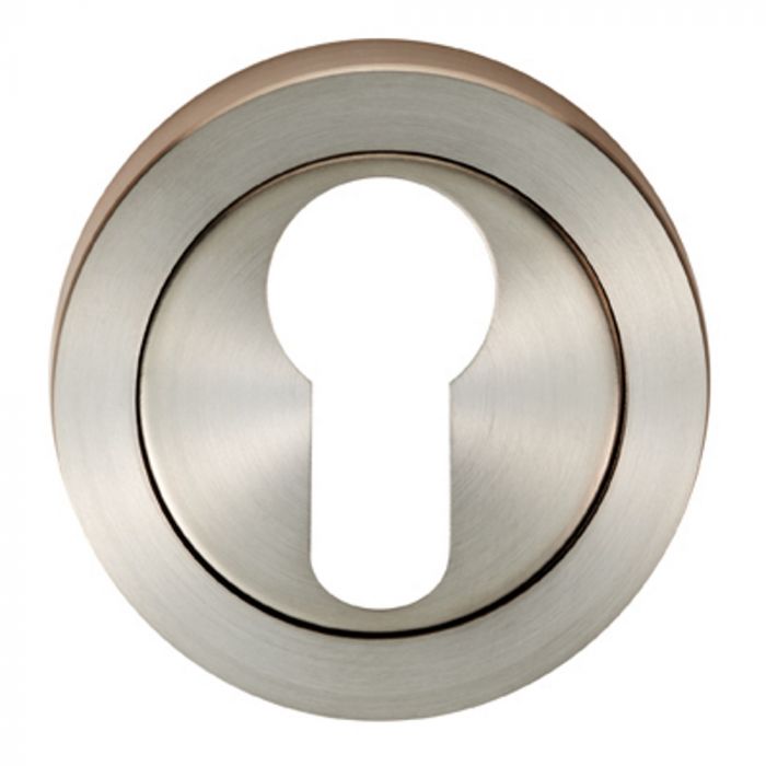 Eurospec Steelworx SWL102 Euro Escutcheon Grade 304 Stainless Steel - Pair