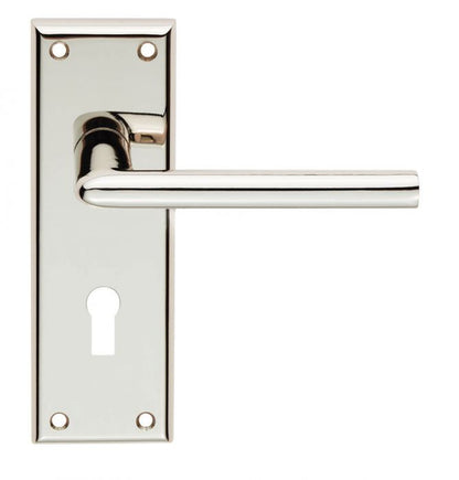 Carlisle Serozetta SZR011 Diece Lever On Keyhole Plate Polished Nickel