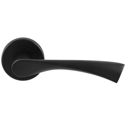 Carlisle Serozetta SZR020 Venti Lever On Rose Matt Black