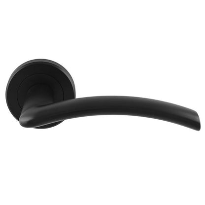 Carlisle Serozetta SZR030 Trenta Lever On Rose Matt Black