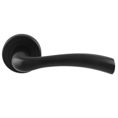 Carlisle Serozetta SZR050 Cinquanta Lever On Rose Matt Black